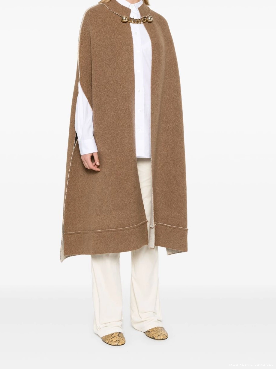 Affordable chain-link McCartney knitted cape Women Stella 0710